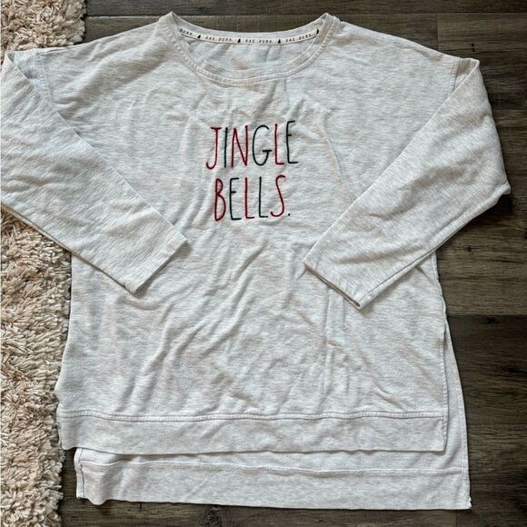 RAE DUNN CHRISTMAS JINGLE BELLS PULLOVER SIZE XL - Picture 1 of 2